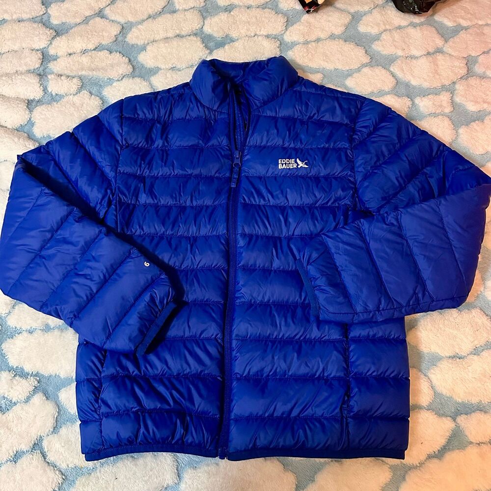 Eddie Bauer 650 Down Puffer Jacket
Youth Size Large 10/12